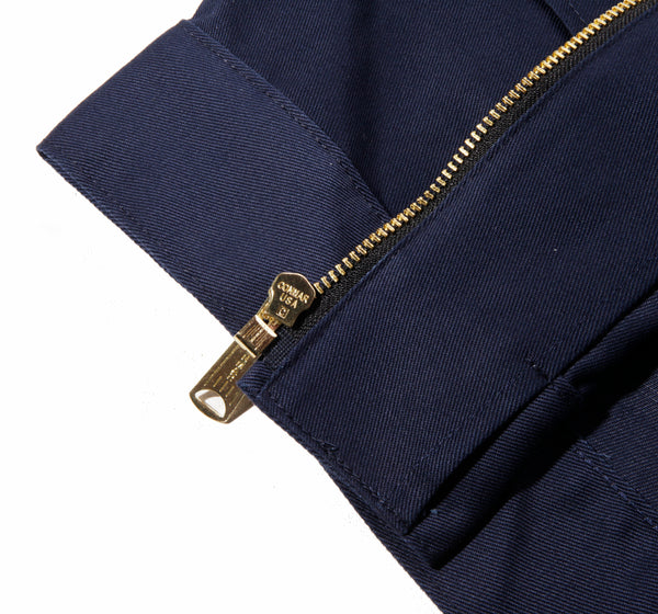 navy garage jacket