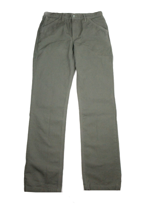 Olive Green  Mt Vernon 13 oz  Work Uniform Chino
