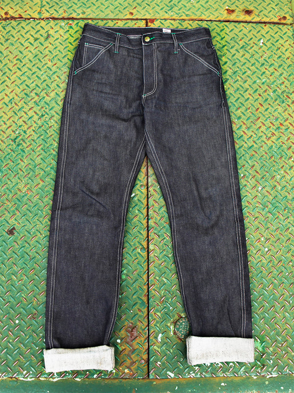 Work Uniform Jean 13 oz Cone White Oak broken twill - Left Field NYC