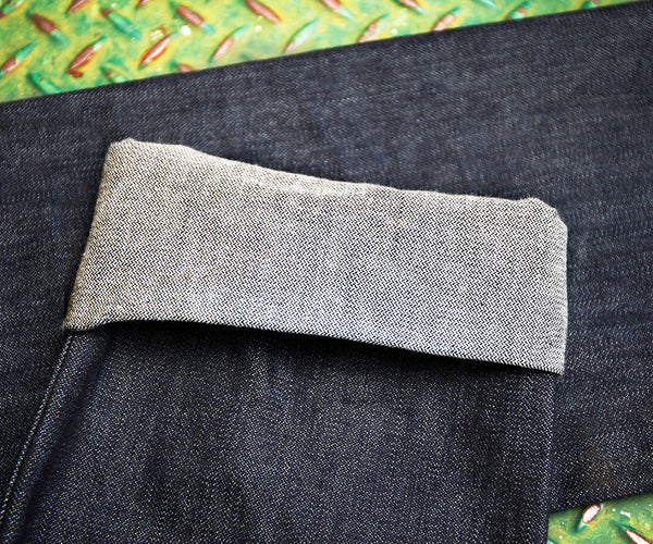 Work Uniform Jean 13 oz Cone White Oak broken twill - Left Field NYC