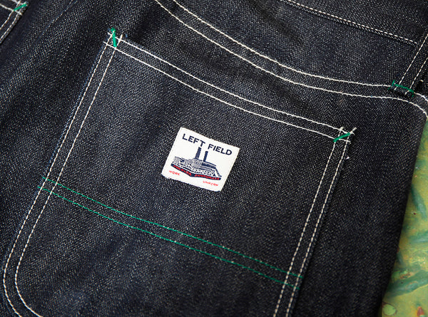 Work Uniform Jean 13 oz Cone White Oak broken twill - Left Field NYC